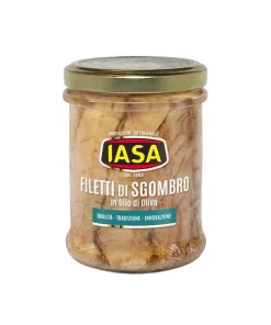 Filetti di Sgombro in Olio d’Oliva – Iasa 200 g