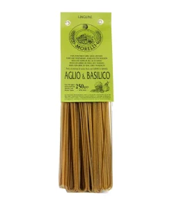 Linguine Aglio e Basilico – Antico pastificio Morelli 250 g