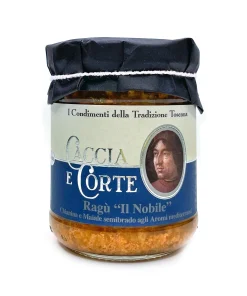 Ragù Il Nobile di Chianina e Maiale agli Aromi mediterranei – Caccia e Corte 180 g
