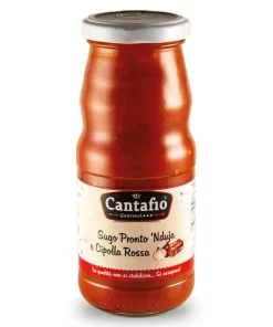 Sugo pronto con ‘Nduja e Cipolla Rossa – 340g.