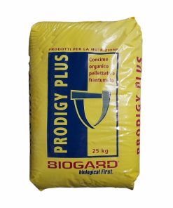 Prodigy Plus concime organico pellettato 25 kg – Biogard