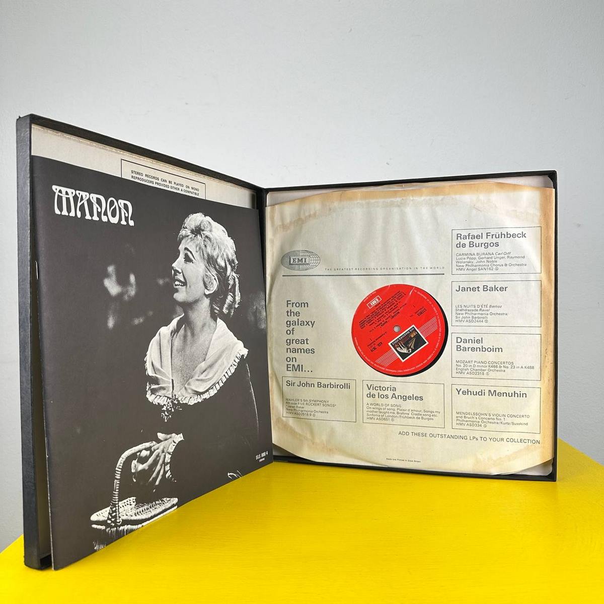 massenet manon beverly sills – box 4 lp – VINILE lp 33 - Image 3