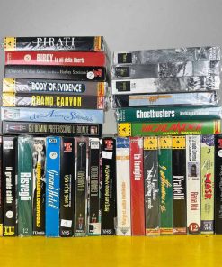 lotto di film vhs vintage, 30 pezzi