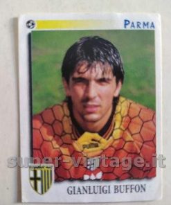 PANINI CALCIATORI 1997 98 FIGURINA N. 256 GIANLUIGI BUFFON PARMA N VELINA