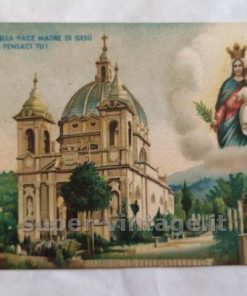 Cartolina – Santuario di Fontanelle (Boves) – Dal Santuario di Fontanelle 24/10/1949
