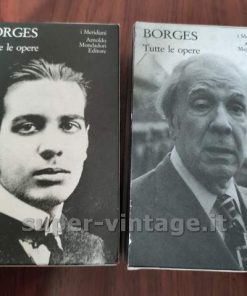 Borges Tutte le Opere I Meridiani Collezione Mondadori